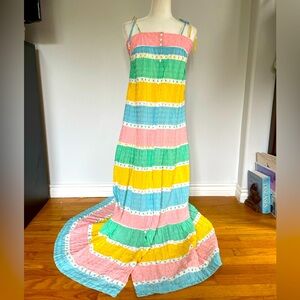 Vintage dress in gorgeous colours